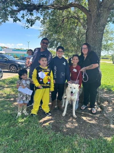 Rollins from Brazoria County adopted