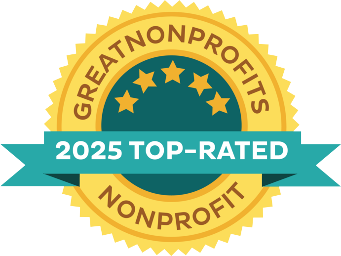 Great Nonprofits 2025 Top-Rated logo